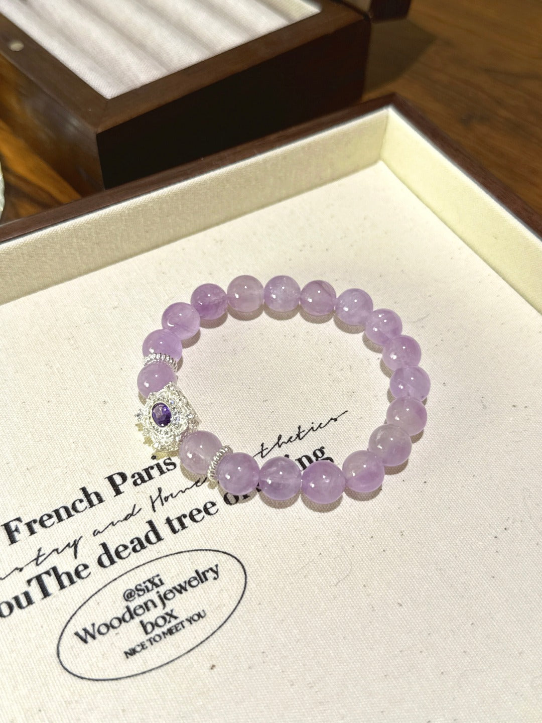 ▫️▪️ Amethyst bracelet